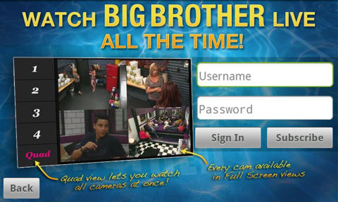 Big Brother Mobile app