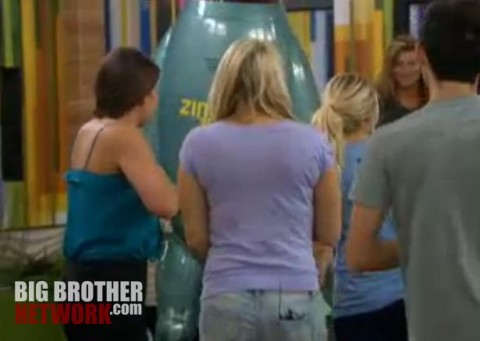 Big Brother 14 - Zingbot visits