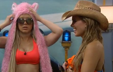 GinaMarie and Aaryn on Big Brother 15