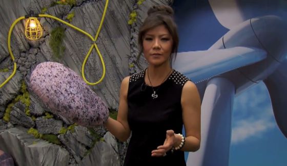 Julie Chen tours the Big Brother house