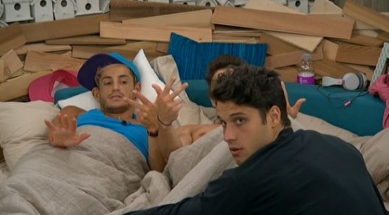 HGs counting the votes on Big Brother 16