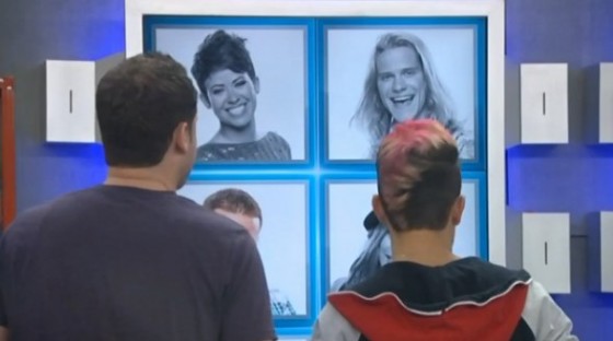 Derrick and Frankie prepare for the Veto competition