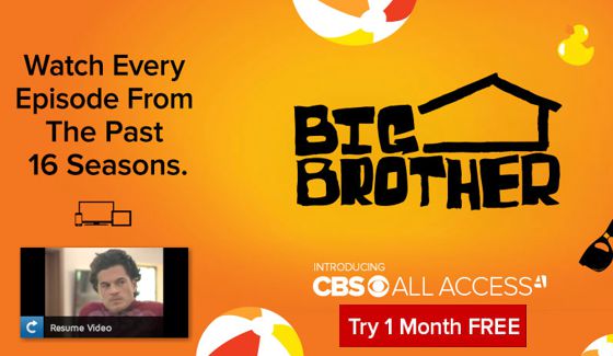 CBS All Access 1-Month Free Promo Code