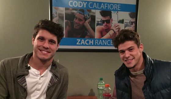 Cody Calafiore & Zach Rance at Meet & Greet