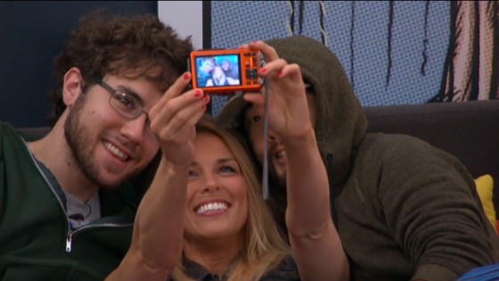 Shelli Poole takes a selfie with Steve Moses and James Huling - Source: CBS All Access