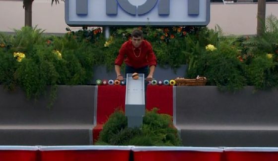 Jason Roy competes for HoH on Big Brother