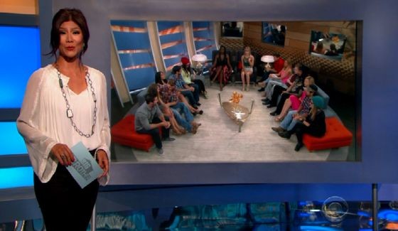 Julie Chen hosts Big Brother 17 eviction