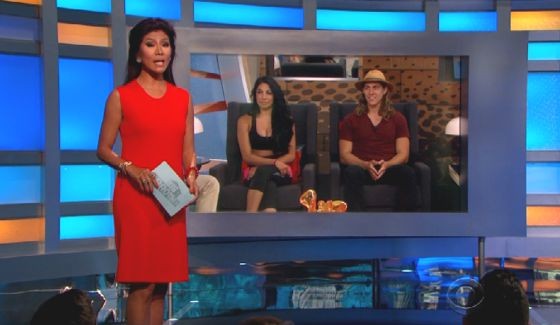 Julie Chen hosts Big Brother 17's live eviction show