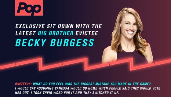 Becky Burgess - After Dark Eviction Interview