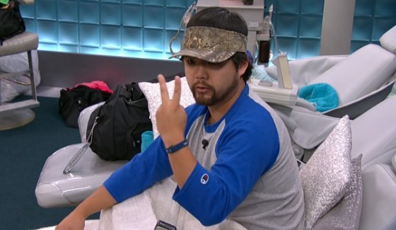 James Huling counting the votes on Big Brother 17