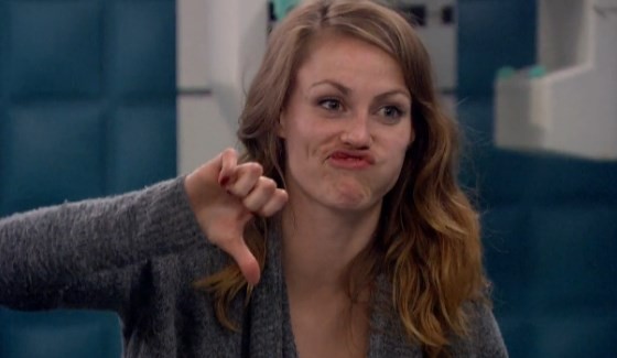 Becky gives Vanessa's game a thumbs down