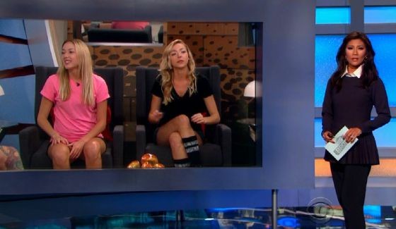 Julie Chen hosts Nolan eviction on BB17