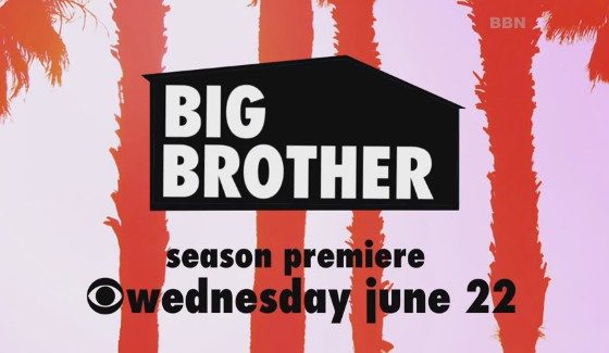 Big Brother 18 starts June 22, 2016 on CBS