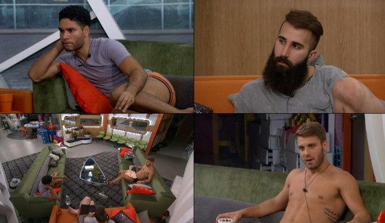 Big Brother 18 Houseguests Jozea, Paul, & Paulie