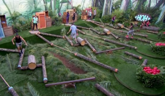 Berry Balance HoH comp on Big Brother 18