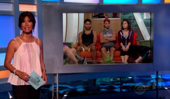 Julie Chen and Big Brother 18 live eviction