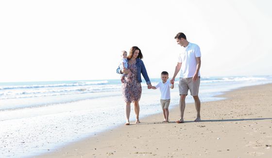 My family at the beach. Summer of 2016.