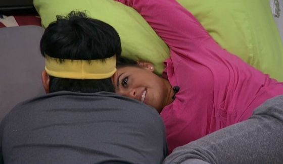 James and Natalie talk votes on Big Brother 18