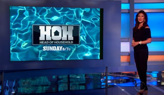 Julie Chen and the BB18 HoH