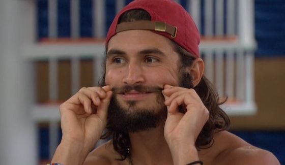 Victor puts on a smile for BB18