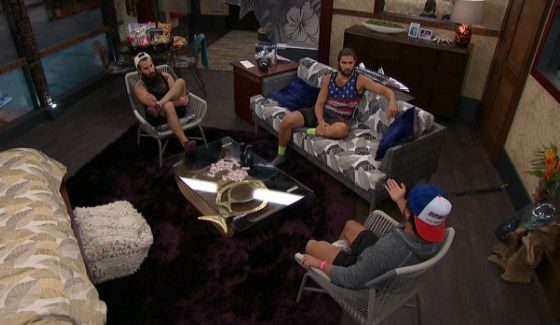 James talks with Victor and Paul on BB18