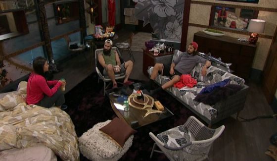 Natalie talks with Victor and Paul on BB18