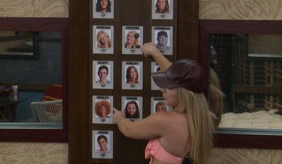 Alex Willett prepares her Safety Ceremony picks on BBOTT