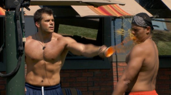 Mark and Josh fight on Big Brother 19