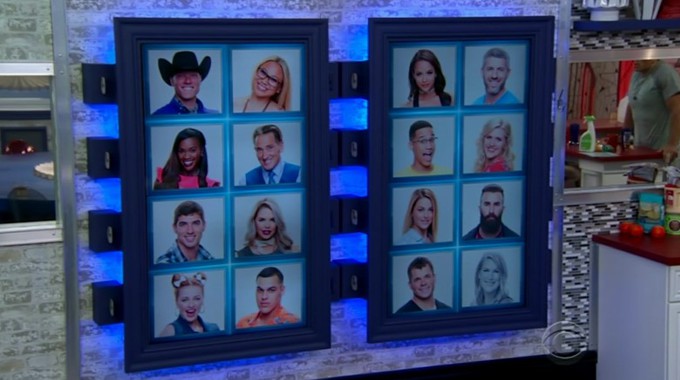 Big Brother 19 memory wall