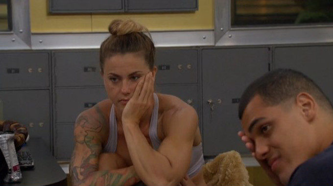 Christmas and Josh talking game on Big Brother 19