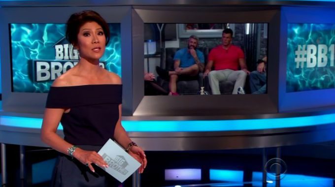 Julie Chen hosts Big Brother 19 Week 8 Eviction