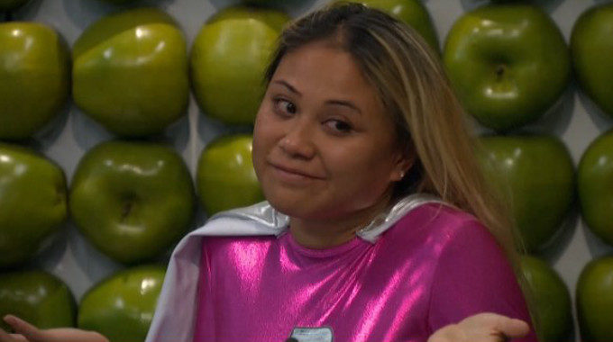 Alex shrugs off her nomination on BB19