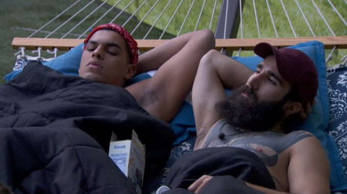 Josh and Paul chat on Big Brother 19