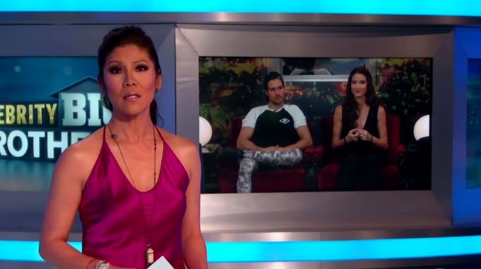 Julie Chen hosts Celebrity Big Brother live eviction show