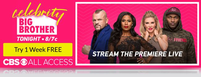 Celebrity Big Brother 2018 premiere on All Access