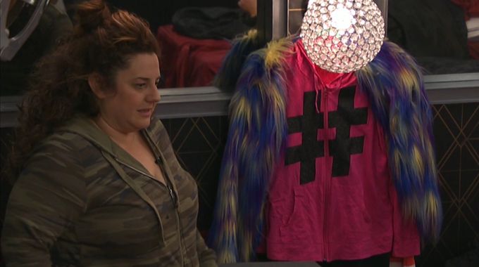 Marissa and hashtag on Celebrity Big Brother