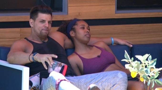 Faysal and Bayleigh on Big Brother 20