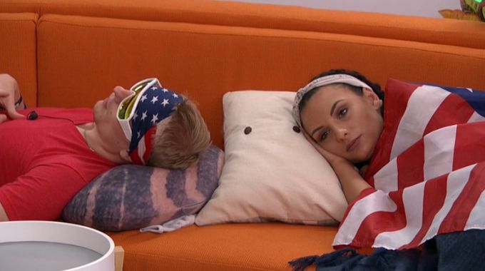 Scottie and Rachel get Fourth of July festive on Big Brother 20