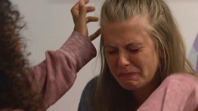 Haleigh cries on Big Brother 20