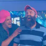 Zach congratulates Donny on winning AFP