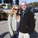 Aaryn Gries poses with a fan