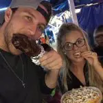 Fair food for Nicole & Corey