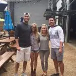 Nicole and Corey with friends - 01