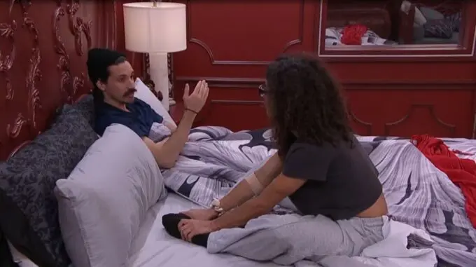 Vince talks with Morgan on BB27 - Source: BBLF