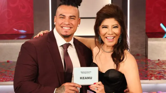 Host Julie Chen with AFP Keanu Soto - Source: CBS