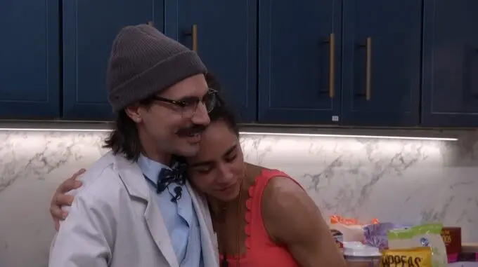 Vince and Morgan on BB27 - Source: BBLF