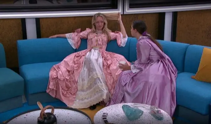 Melody and Mallory on BB28 - source credit: @bbliveupdaters Bluesky