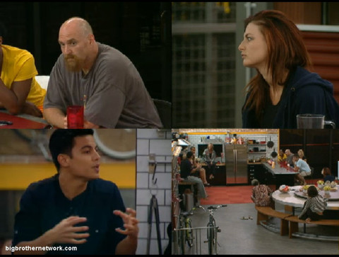 Big Brother 13 House Meeting Fight