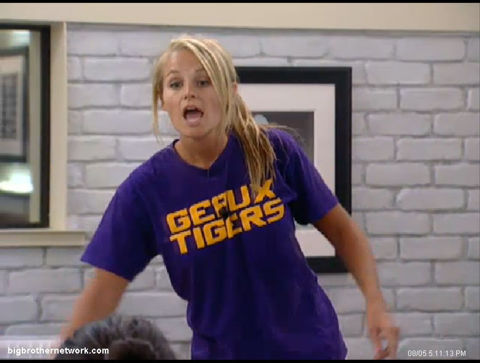 Big Brother 13 Jordan yelling