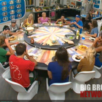 BB14 Eating dinner